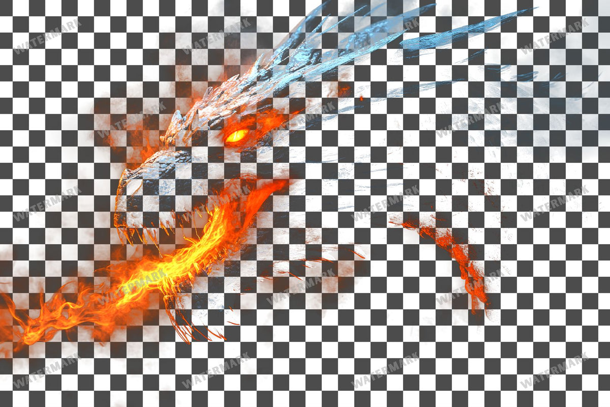 Dragon Head Transparent Overlay Pngs