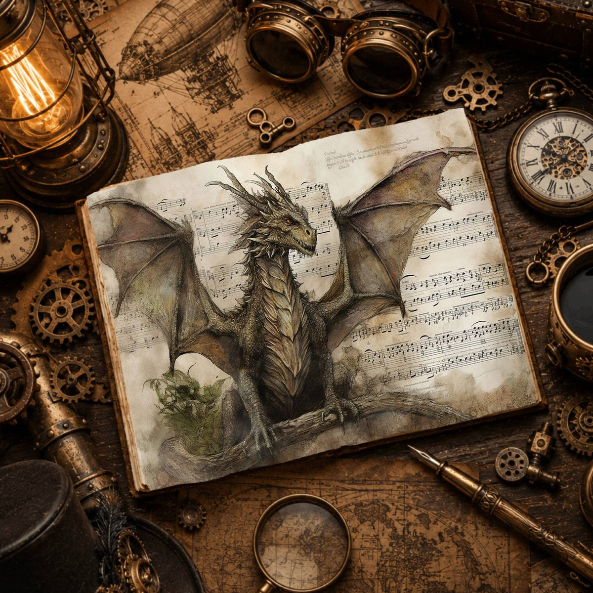 Dragons Digital Papers