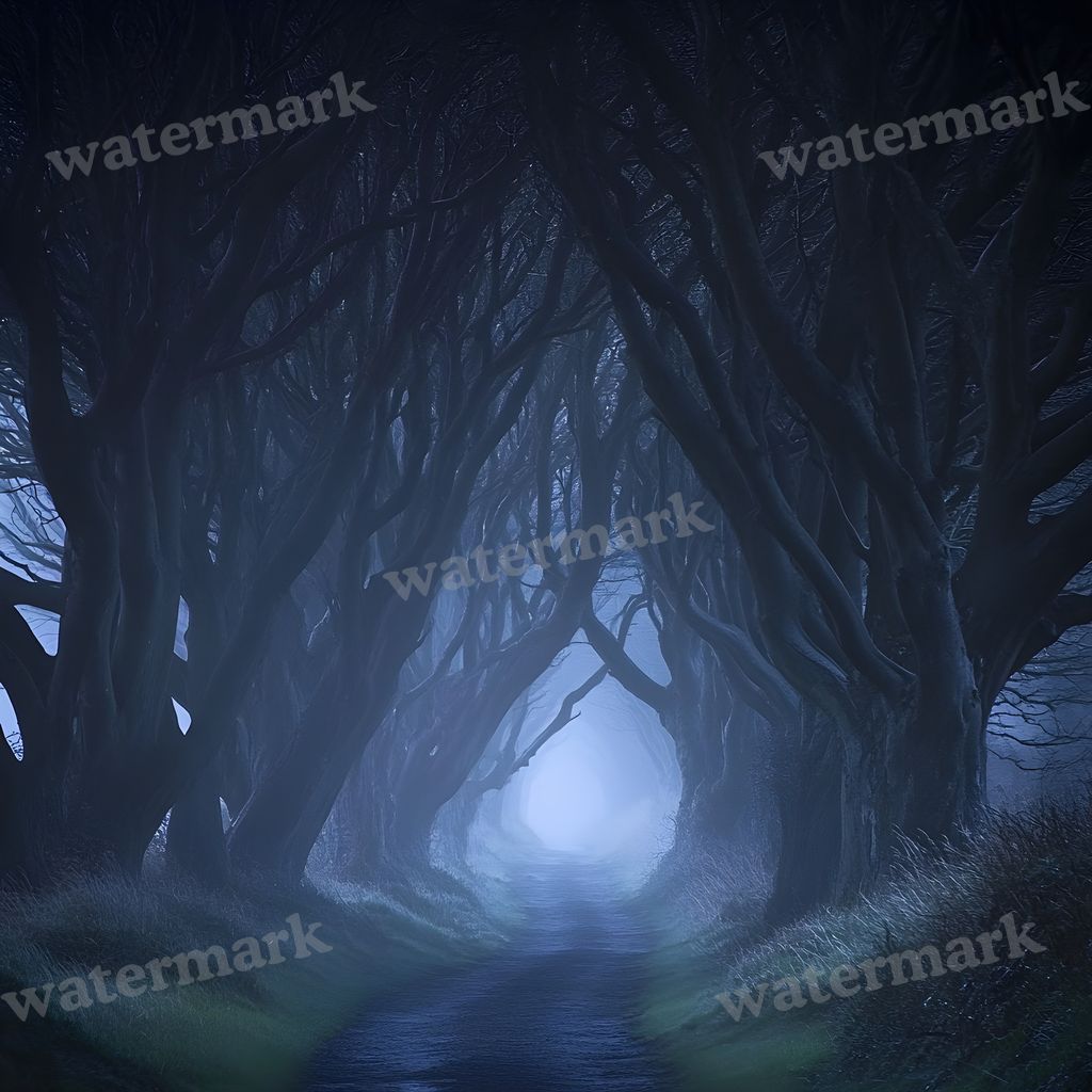 Eerie Forest Backdrop Images