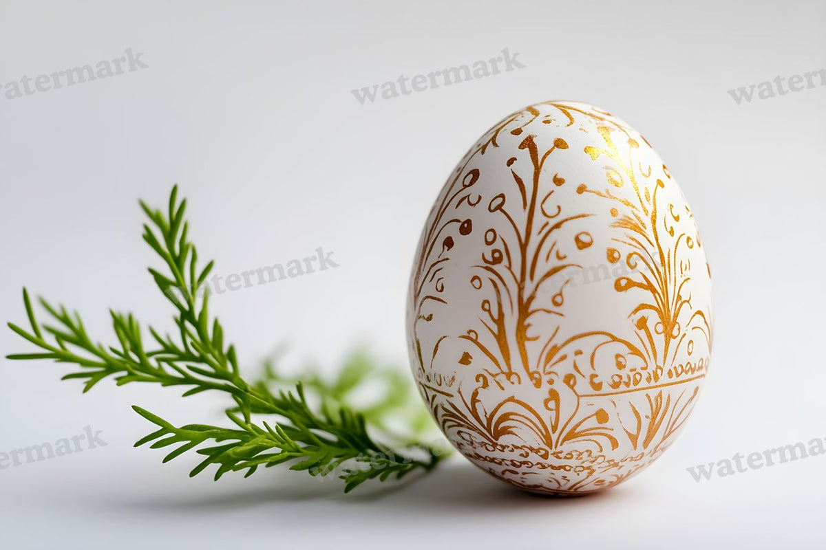 Elegant Easter Egg Backdrop Images