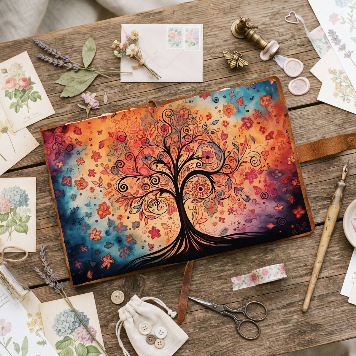 Ethereal Tree Digital Papers
