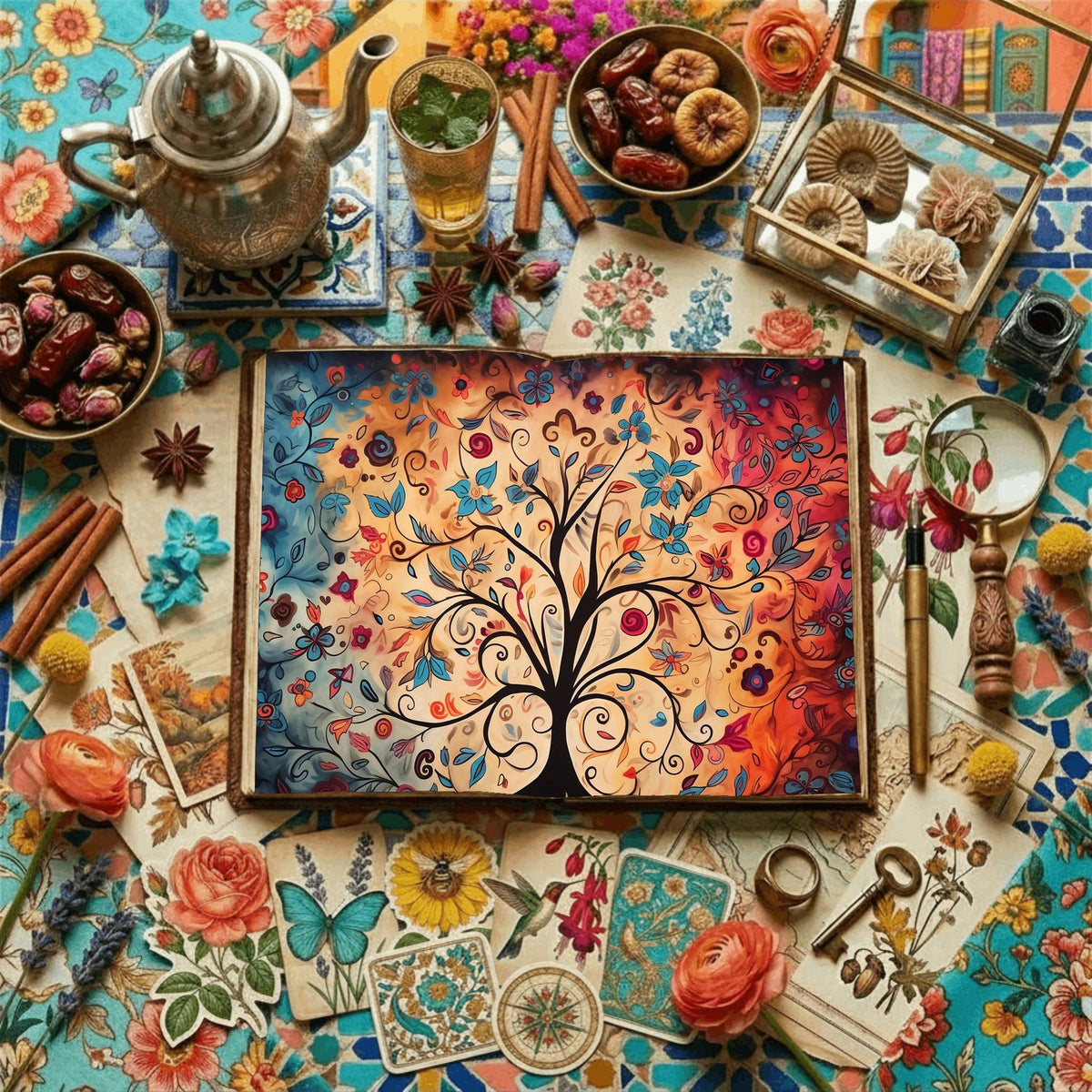 Ethereal Tree Digital Papers