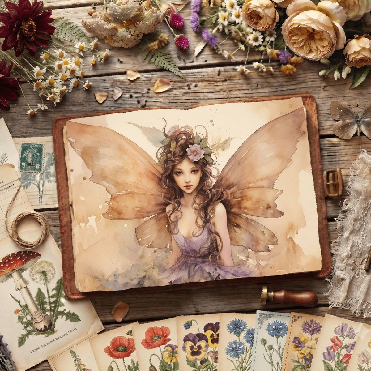 Fairies Digital Papers