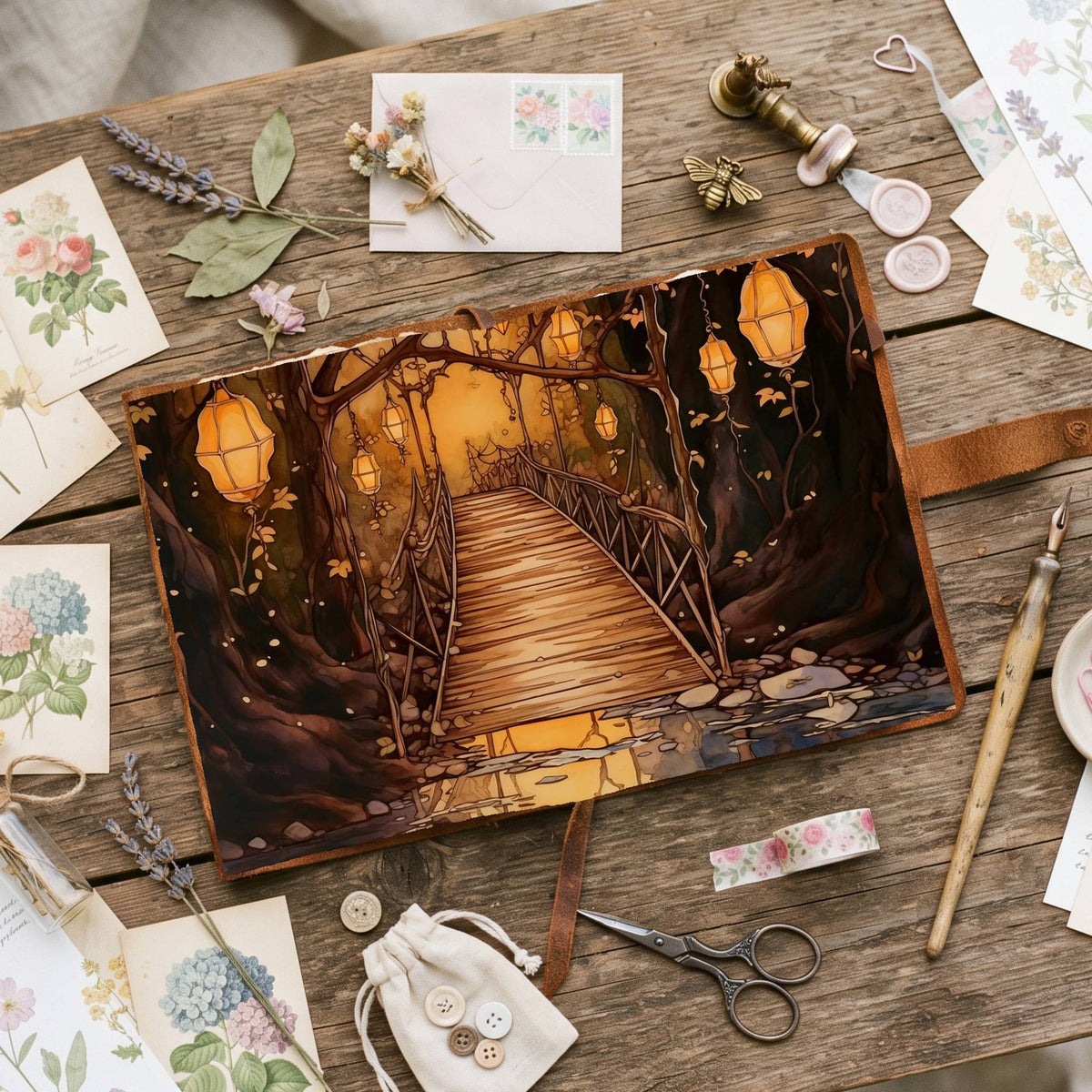 Fairy Bridge Digital Papers