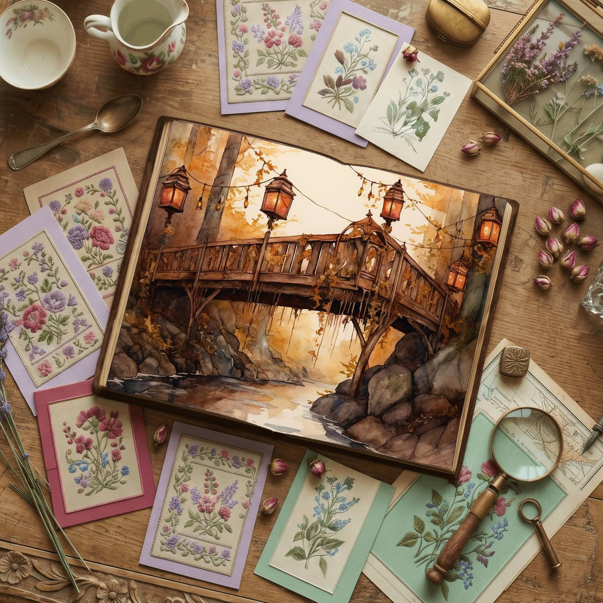 Fairy Bridge Digital Papers