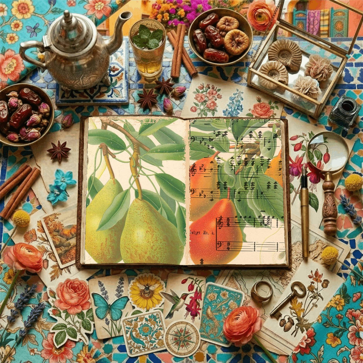 Fruit & Vegetables Digital Papers