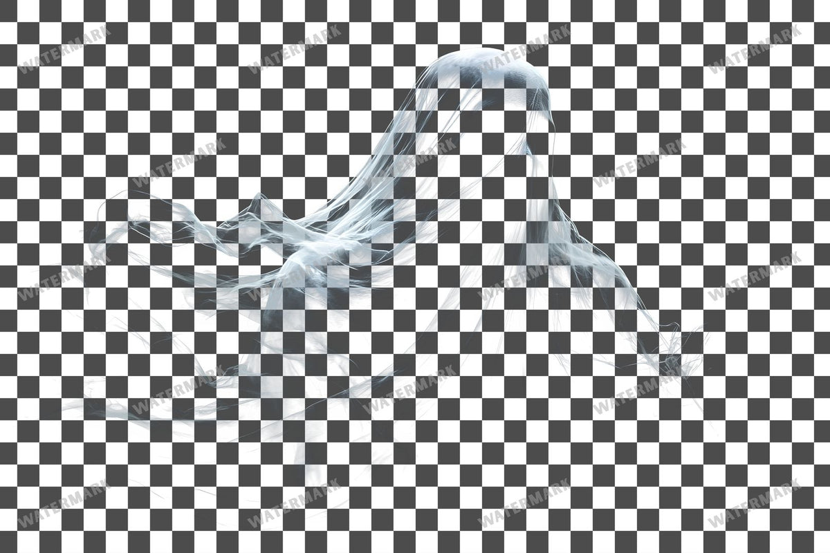 Ghostly Apparition Transparent Overlay Pngs