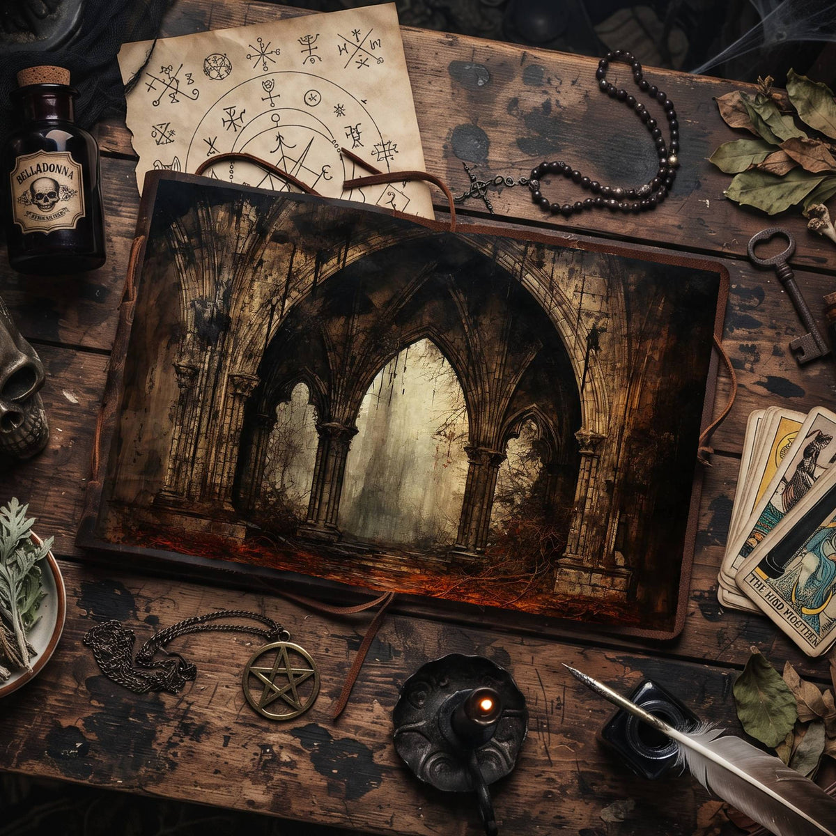 Gothic Arch Digital Papers
