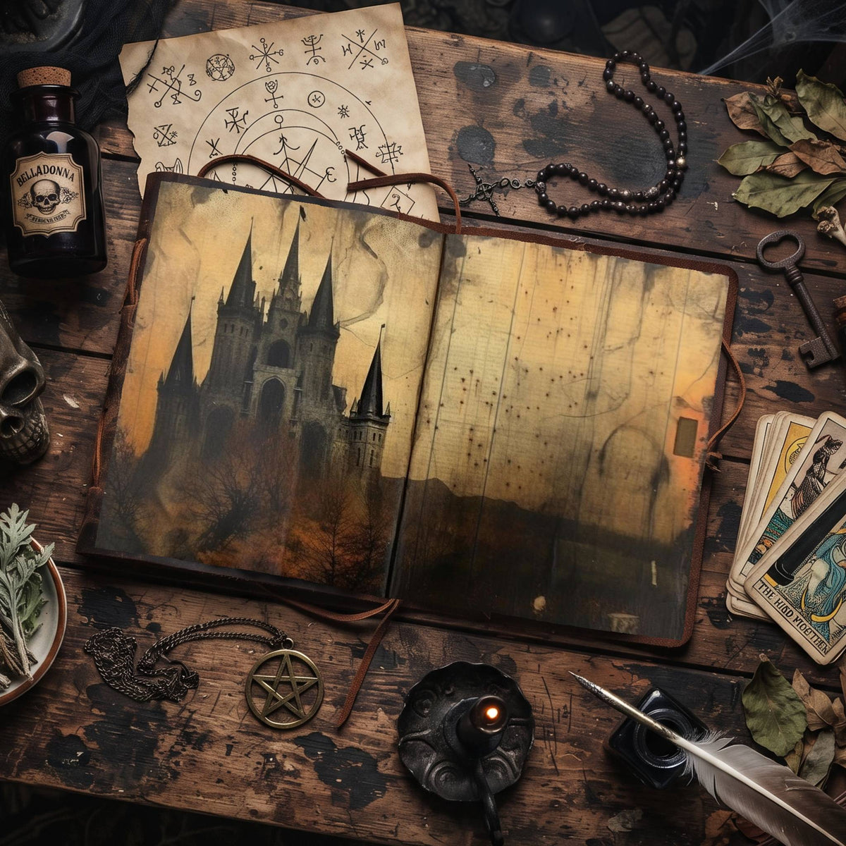 Gothic Digital Papers