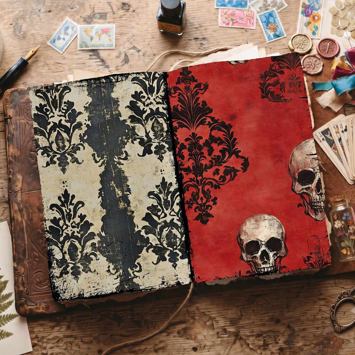 Gothic Digital Papers