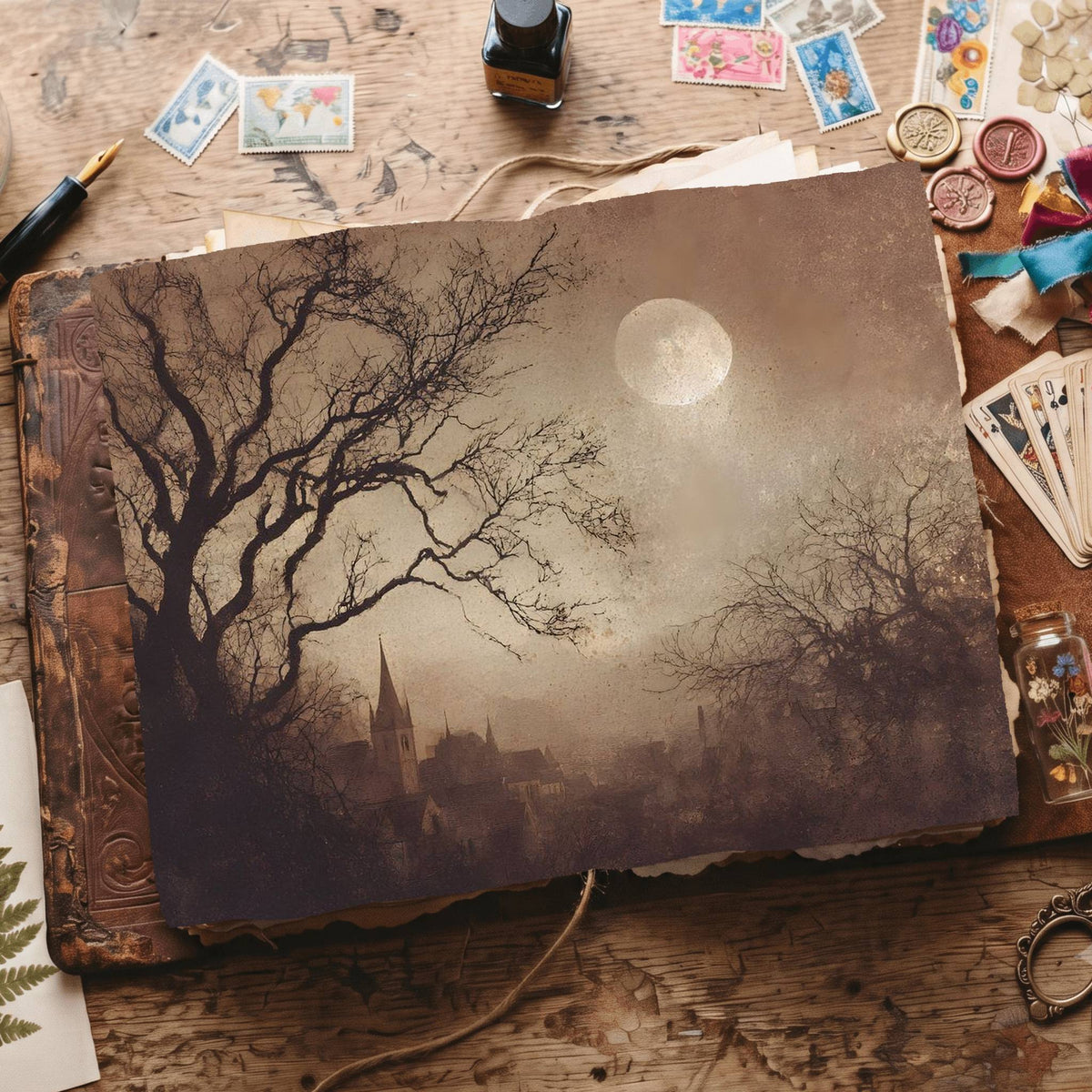 Gothic Digital Papers