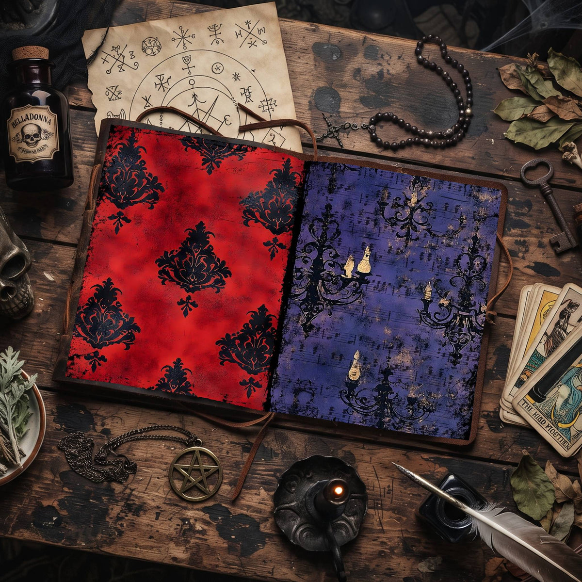 Gothic Digital Papers
