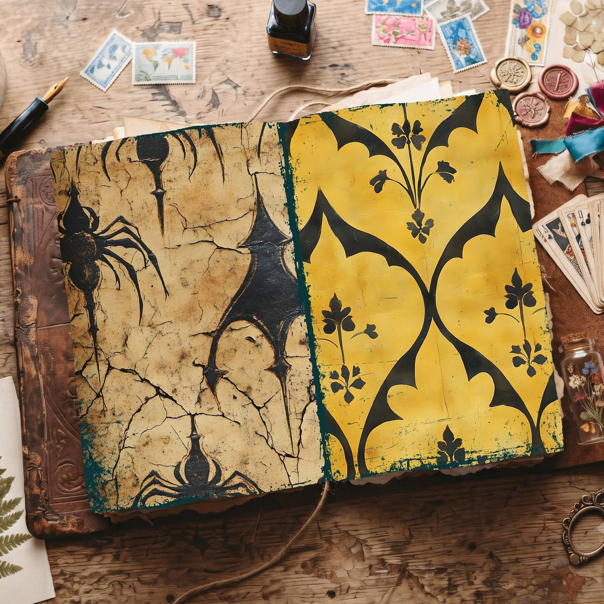 Gothic Digital Papers
