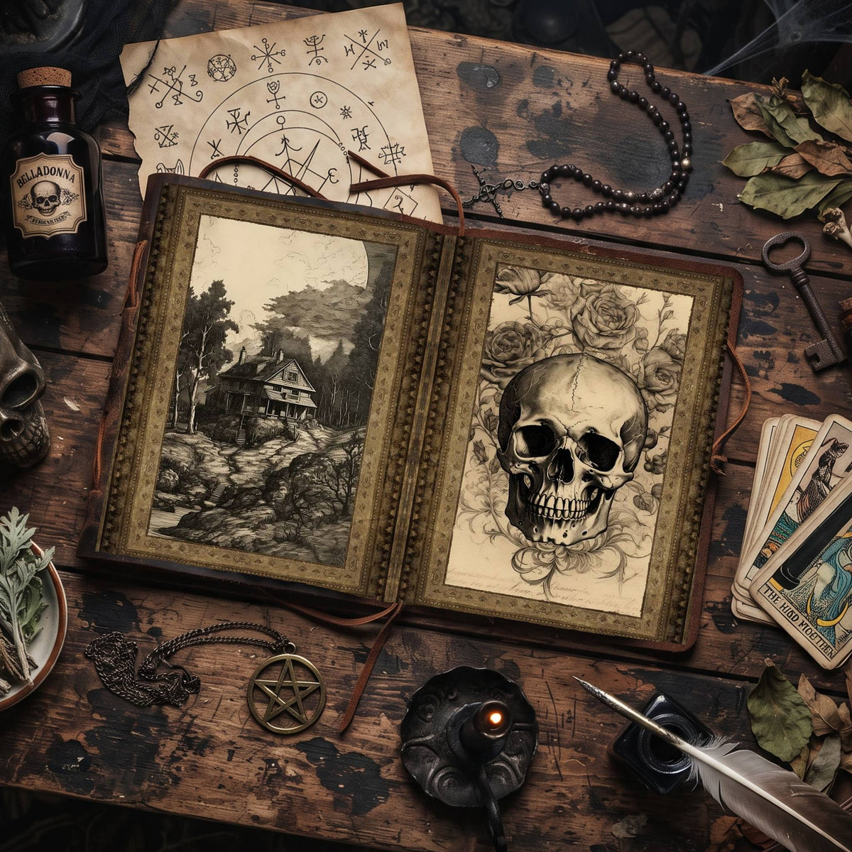 Gothic Digital Papers