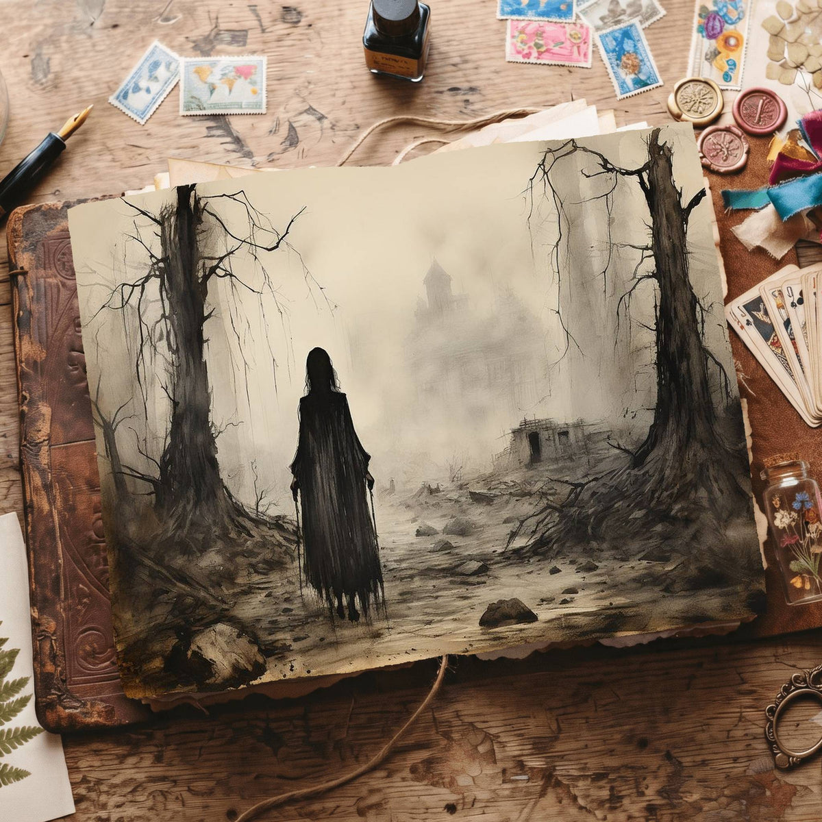 Gothic Digital Papers