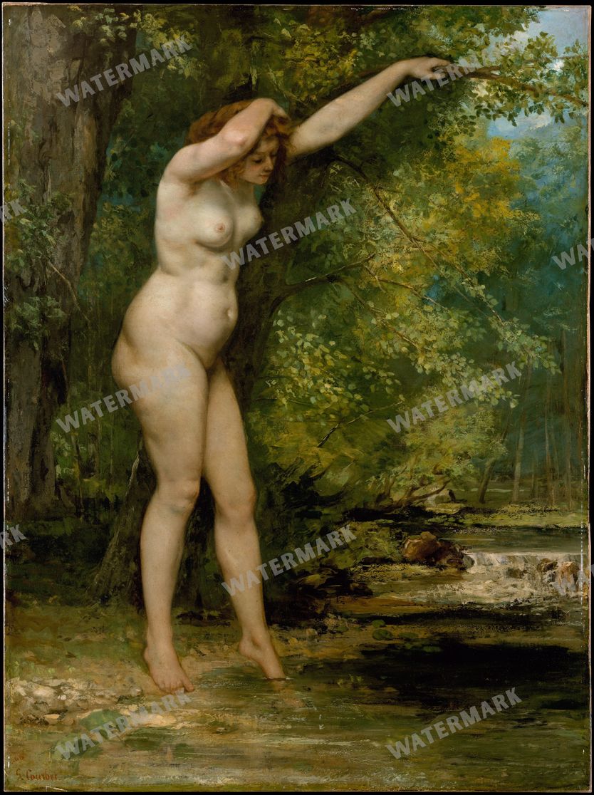 Gustave Courbet Vintage Paintings