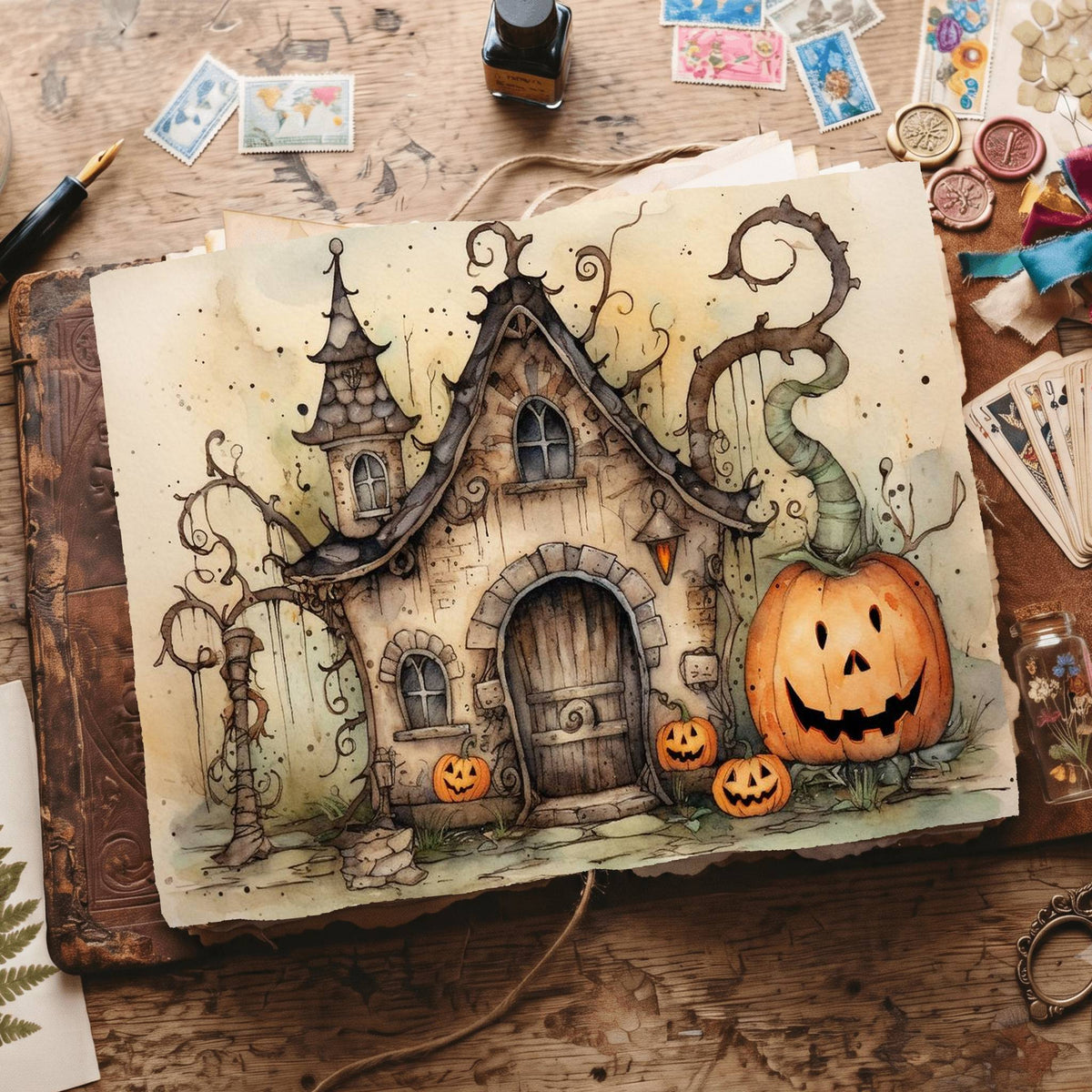 Halloween Digital Papers