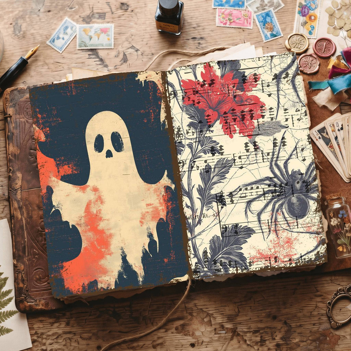 Halloween Digital Papers