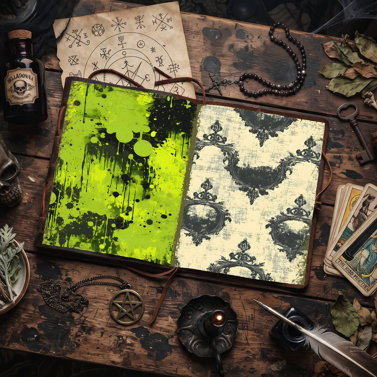 Halloween Digital Papers