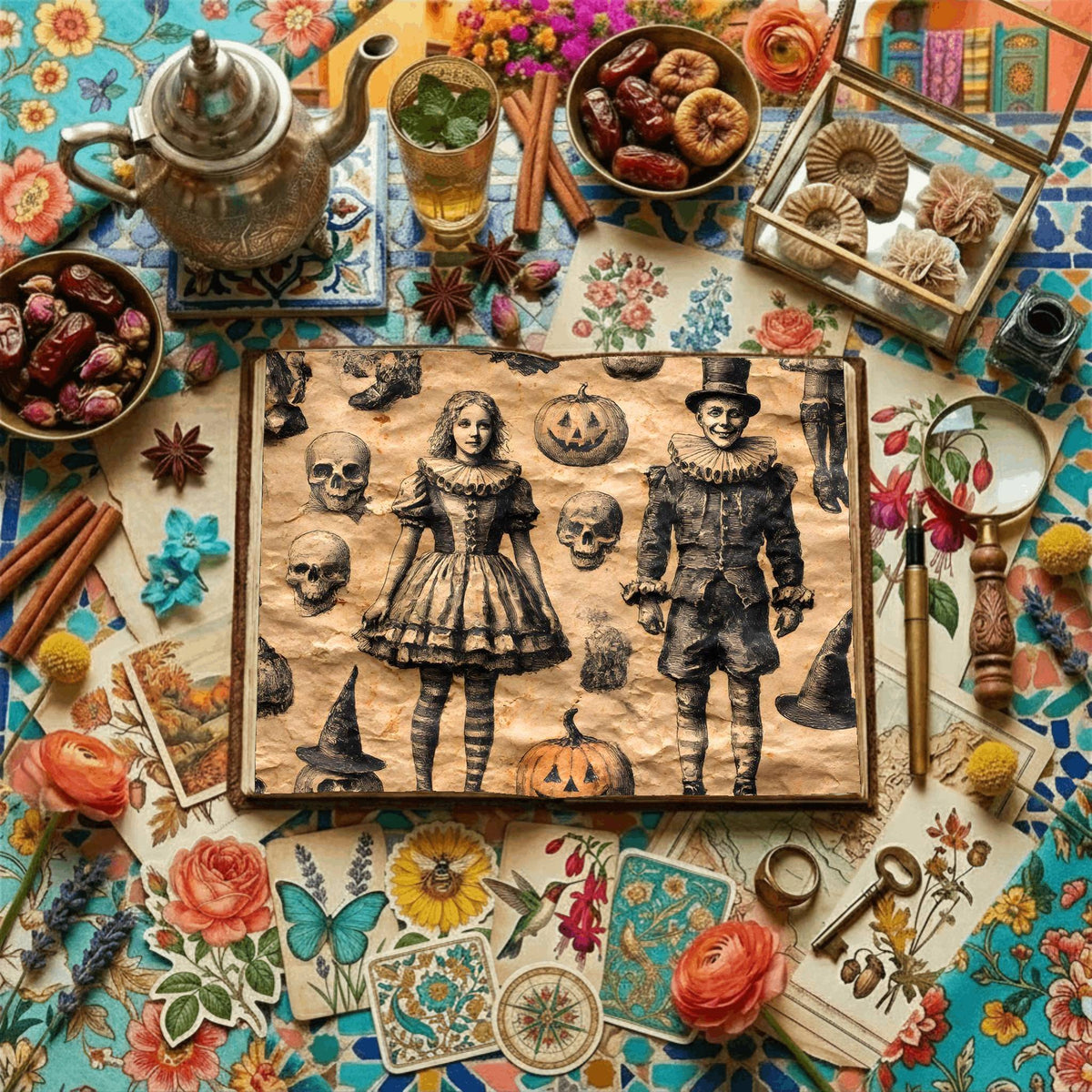 Halloween Digital Papers