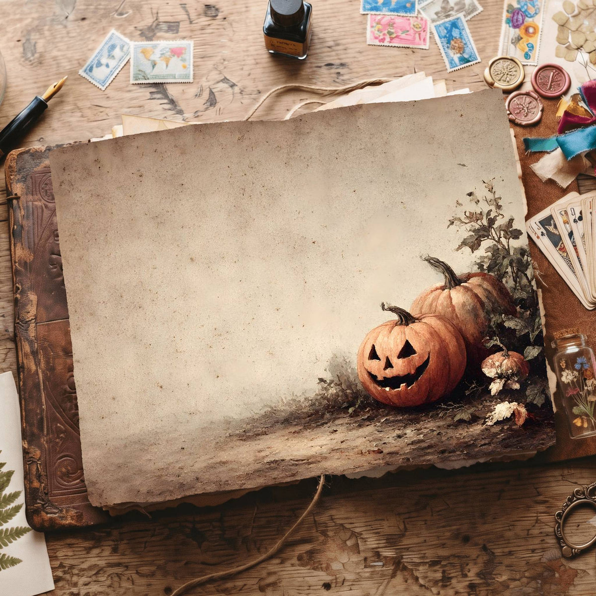 Halloween Digital Papers