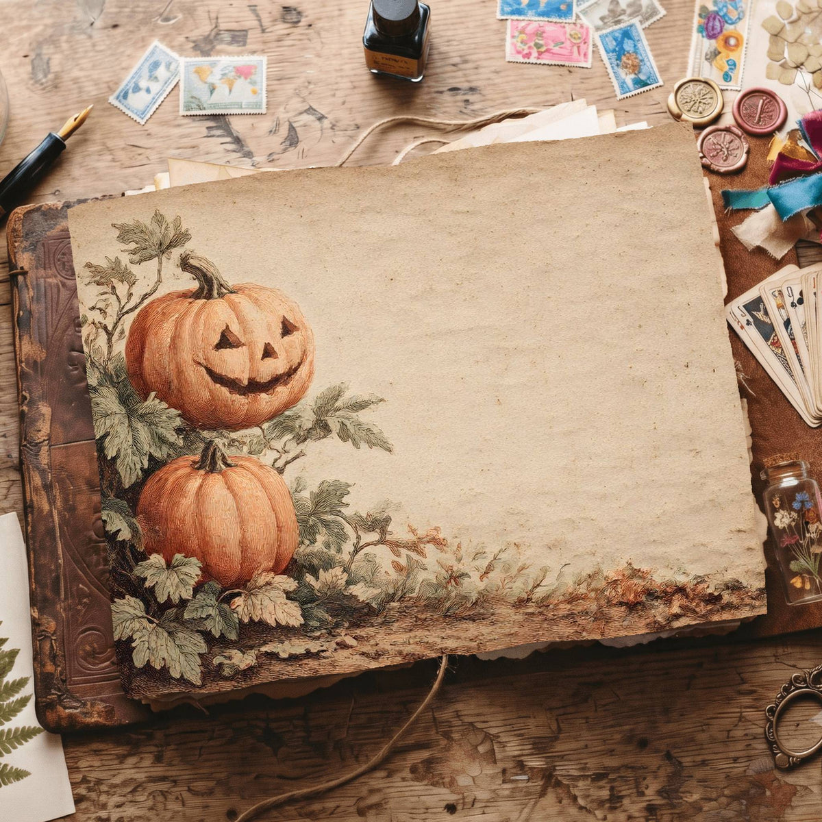 Halloween Digital Papers