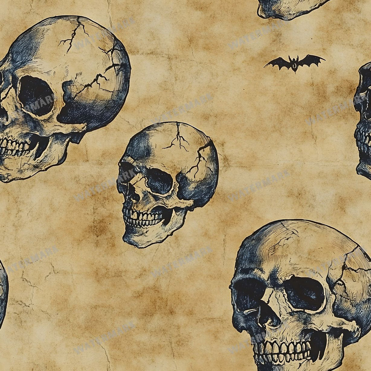 Halloween Seamless Pattern