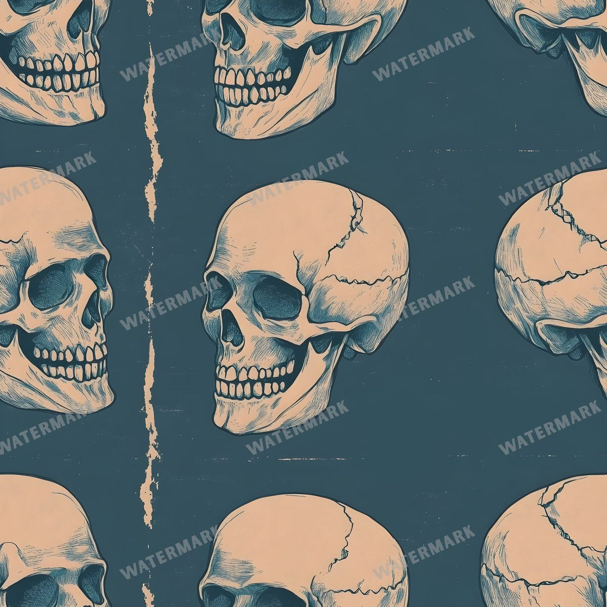 Halloween Seamless Pattern