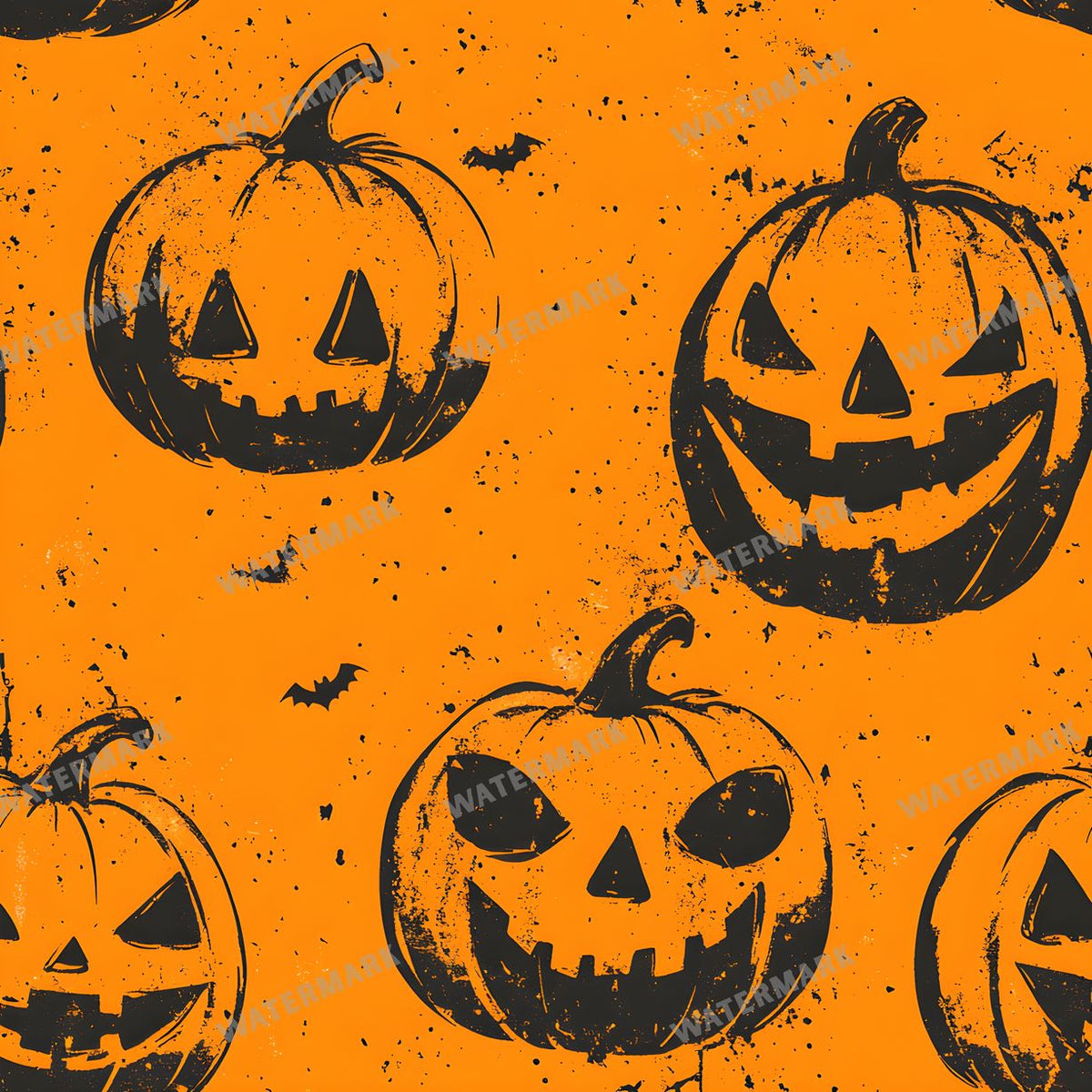 Halloween Seamless Pattern