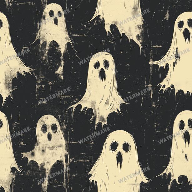 Halloween Seamless Pattern