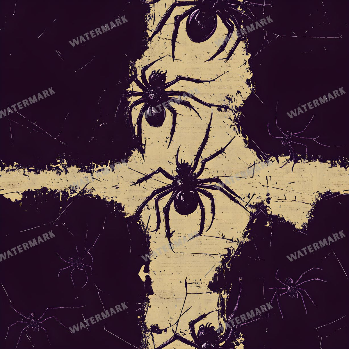 Halloween Seamless Pattern