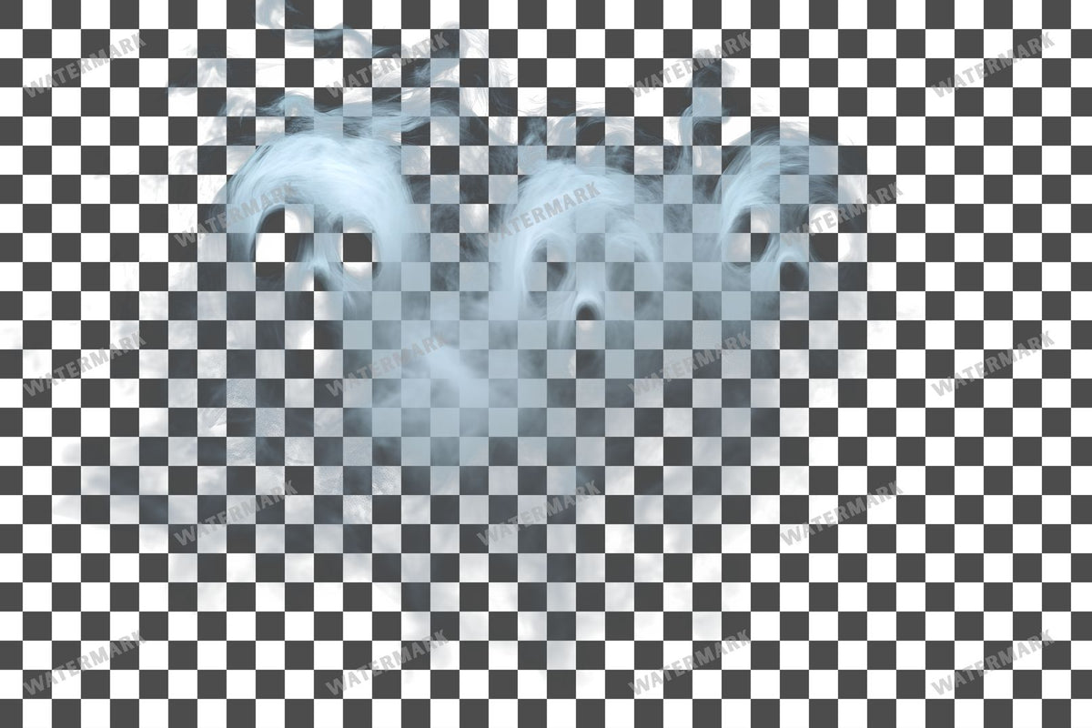 Haunted Mist Transparent Overlay Pngs