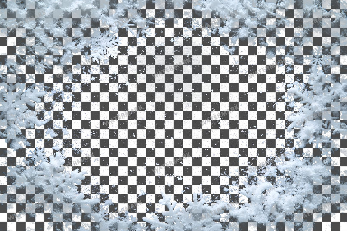 Heavy Snowfall Dense White Flakes Transparent Overlay Pngs