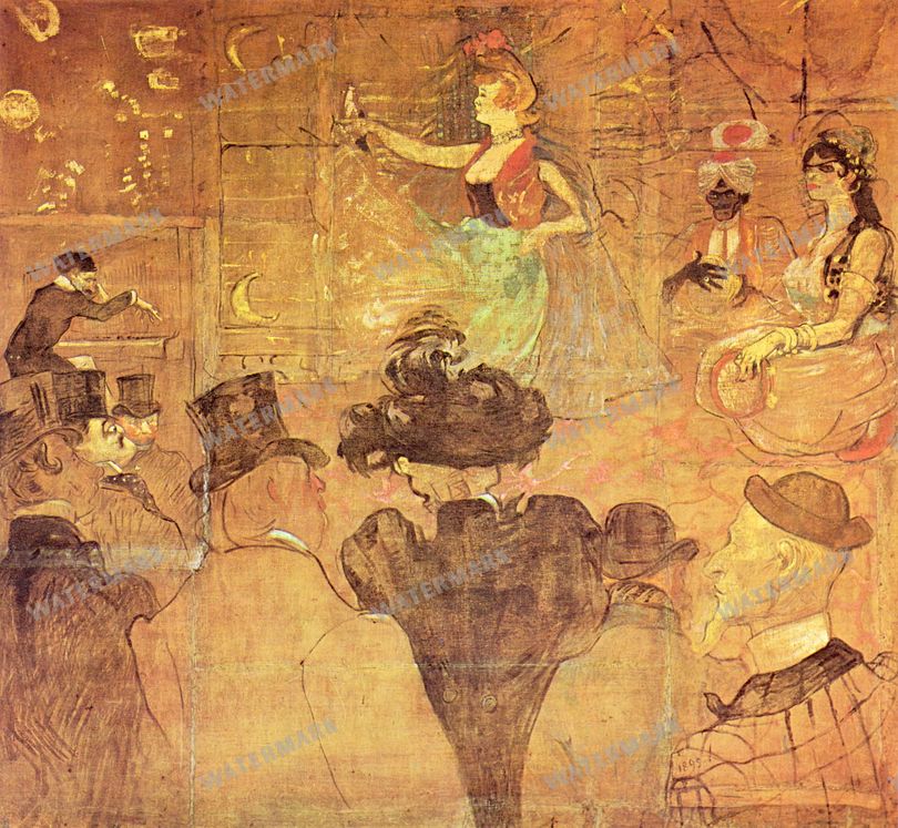 Henri De Toulouse Lautrec Vintage Paintings