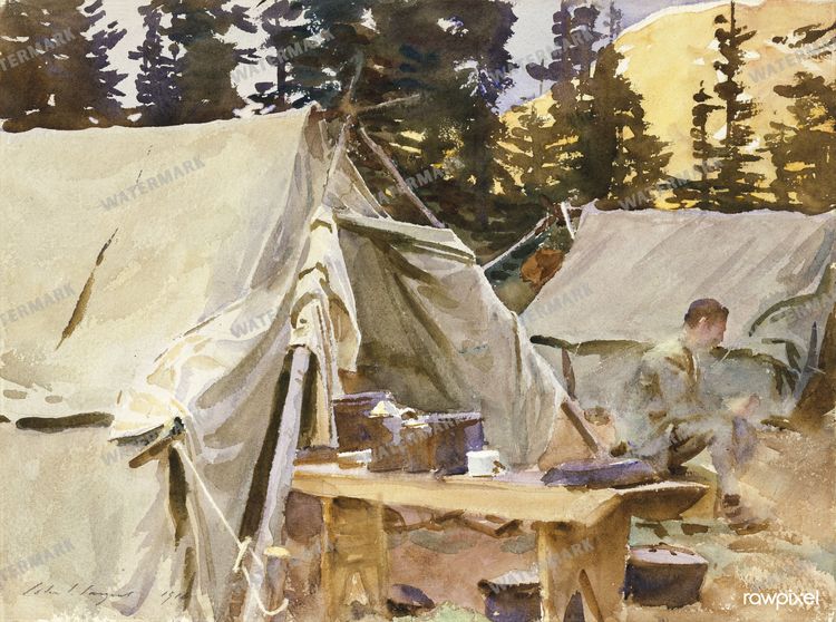 John Singer Sargent Vintage Paintings