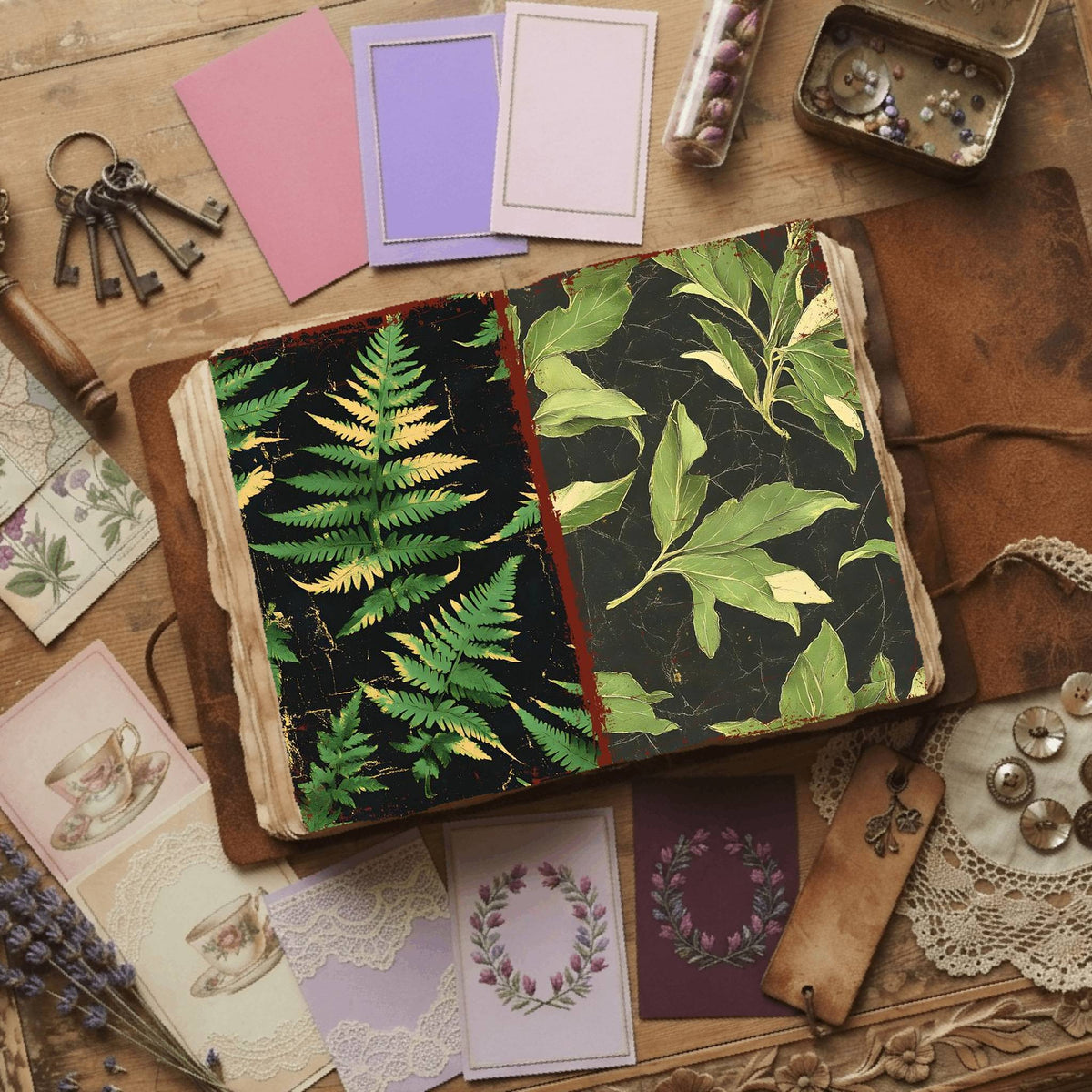 Leafy Digital Papers
