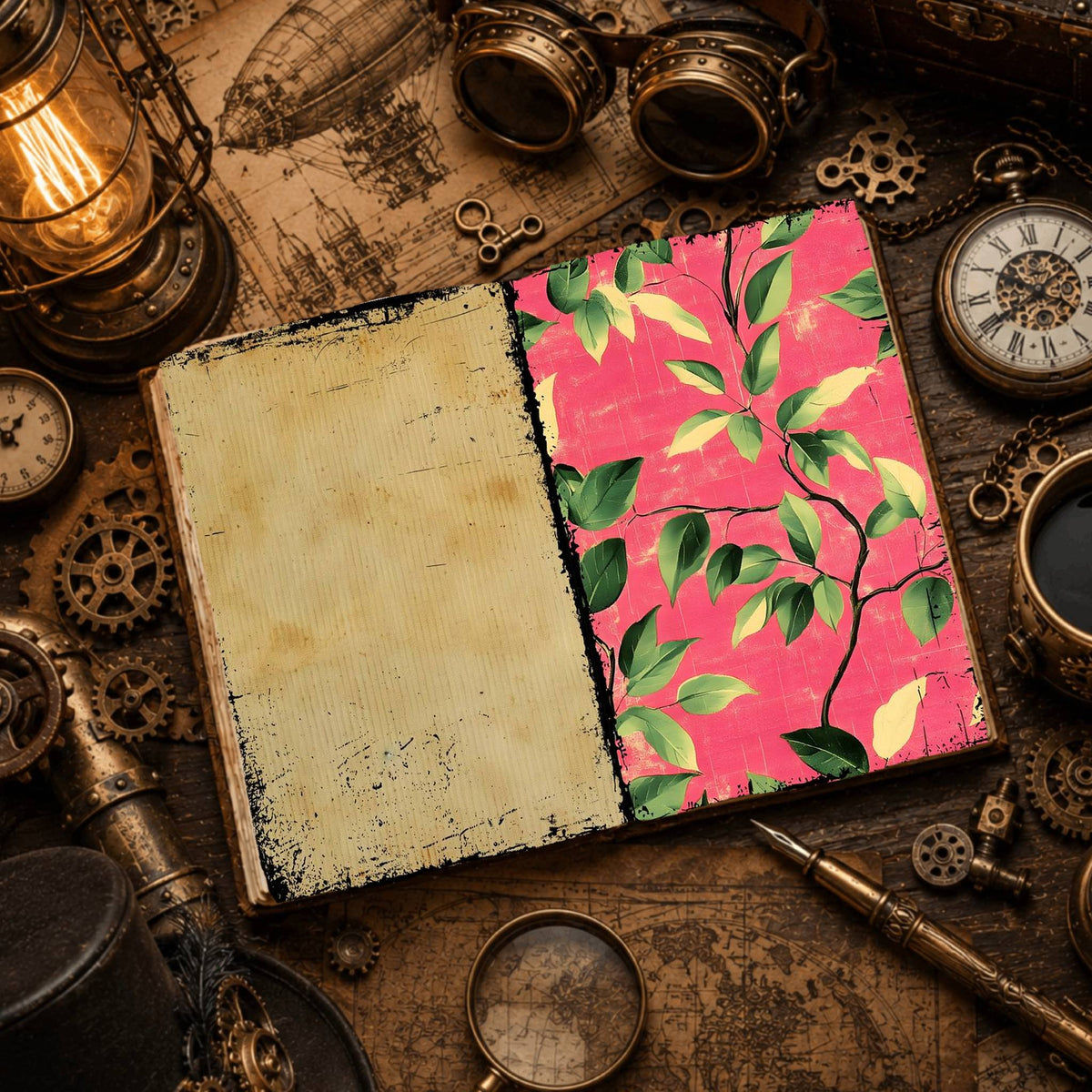 Leafy Digital Papers