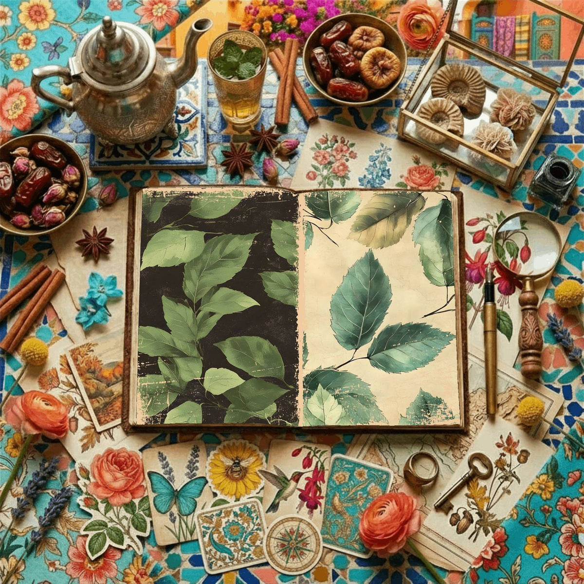 Leaves Digital Papers