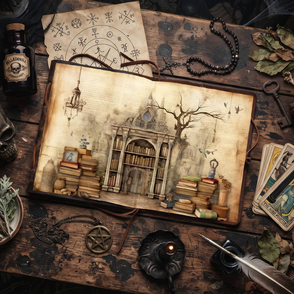 Magic Books Library Digital Papers