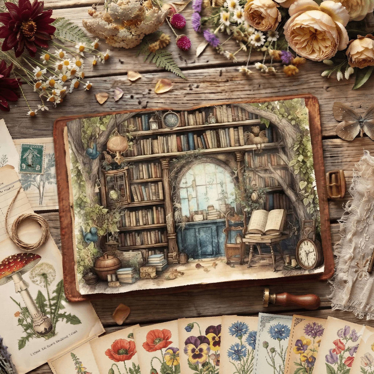 Magic Books Library Digital Papers