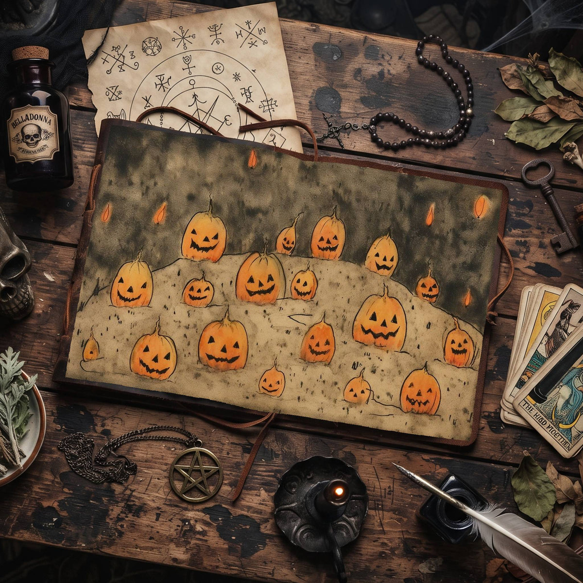 Mixed Halloween Digital Papers