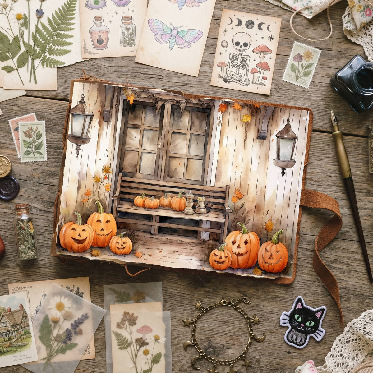 Mixed Halloween Digital Papers