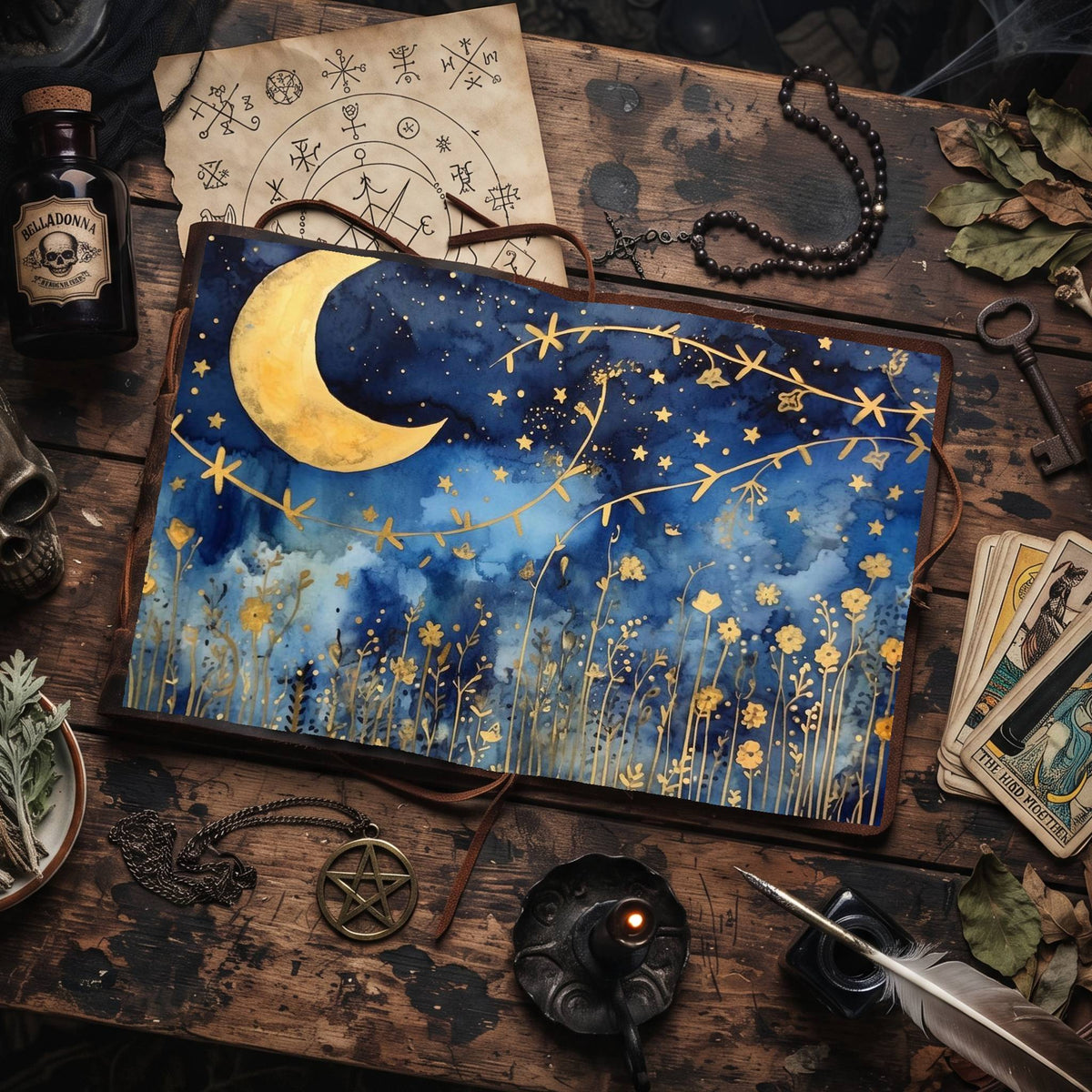 Moon Vg Digital Papers