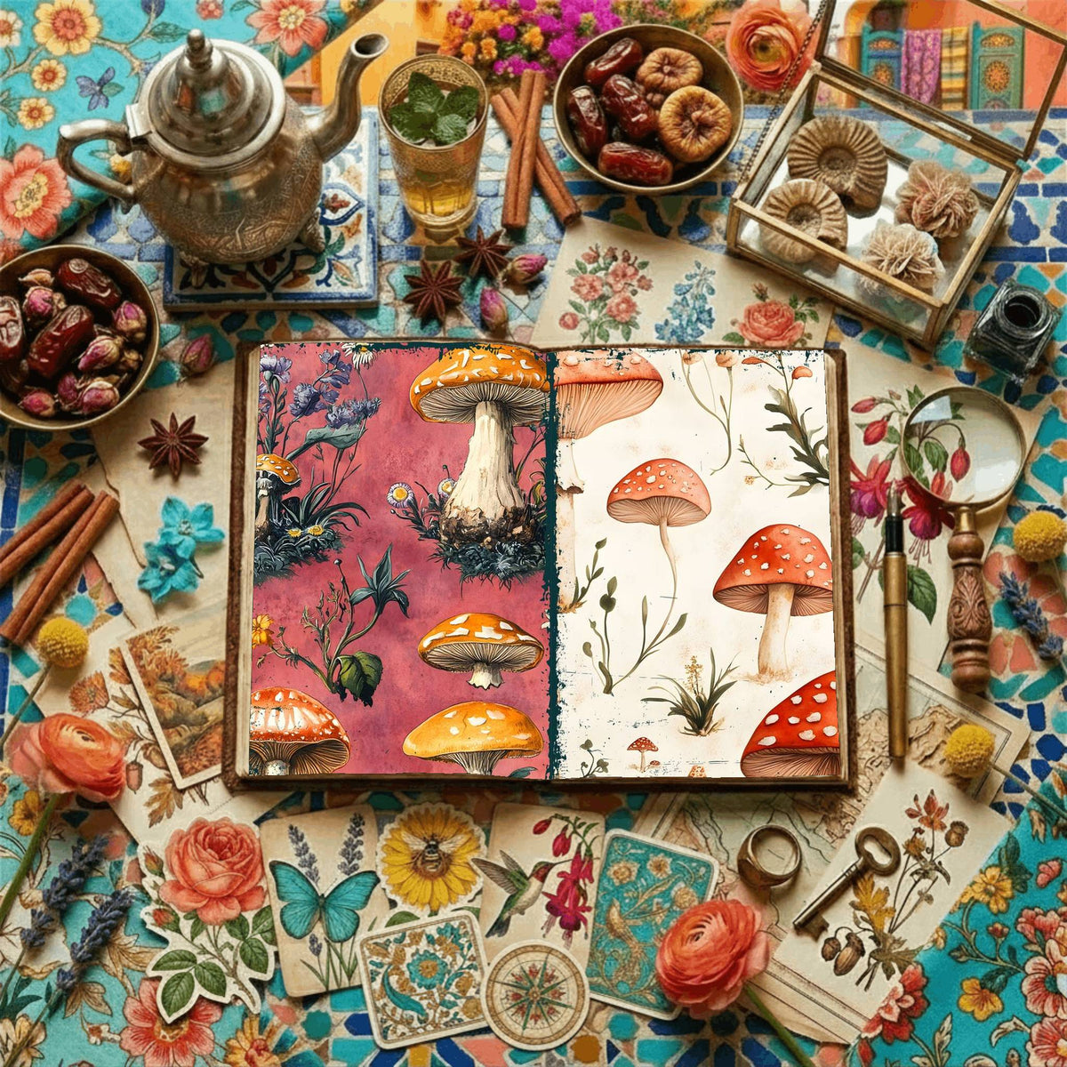 Mushroom Digital Papers
