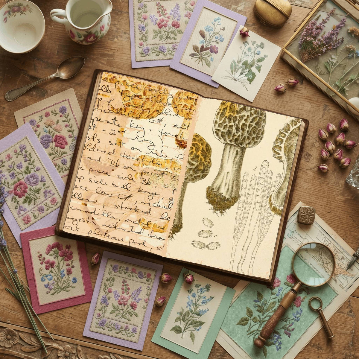 Mushroom Digital Papers