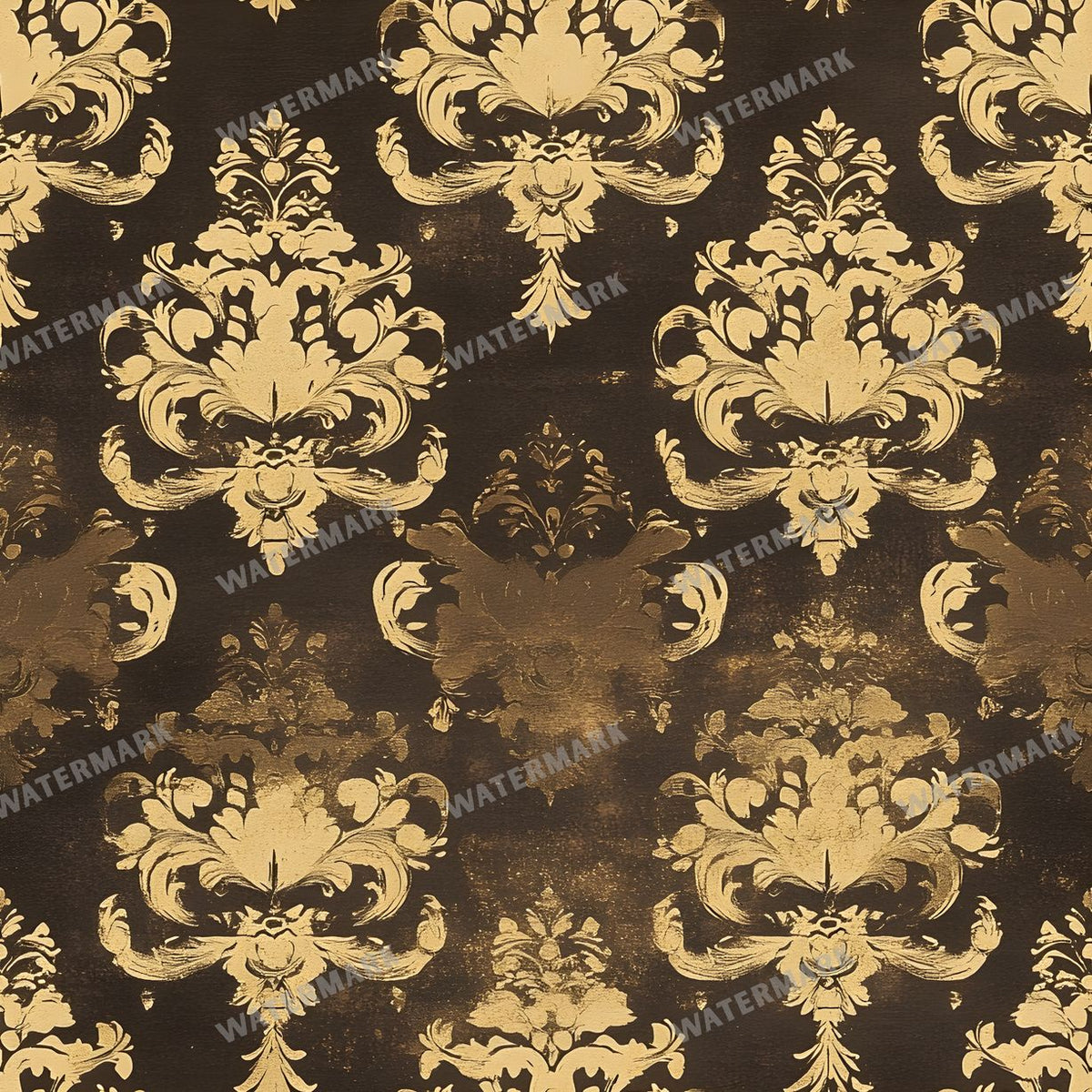Regal Damask seamless pattern digital paper, repeating design 7