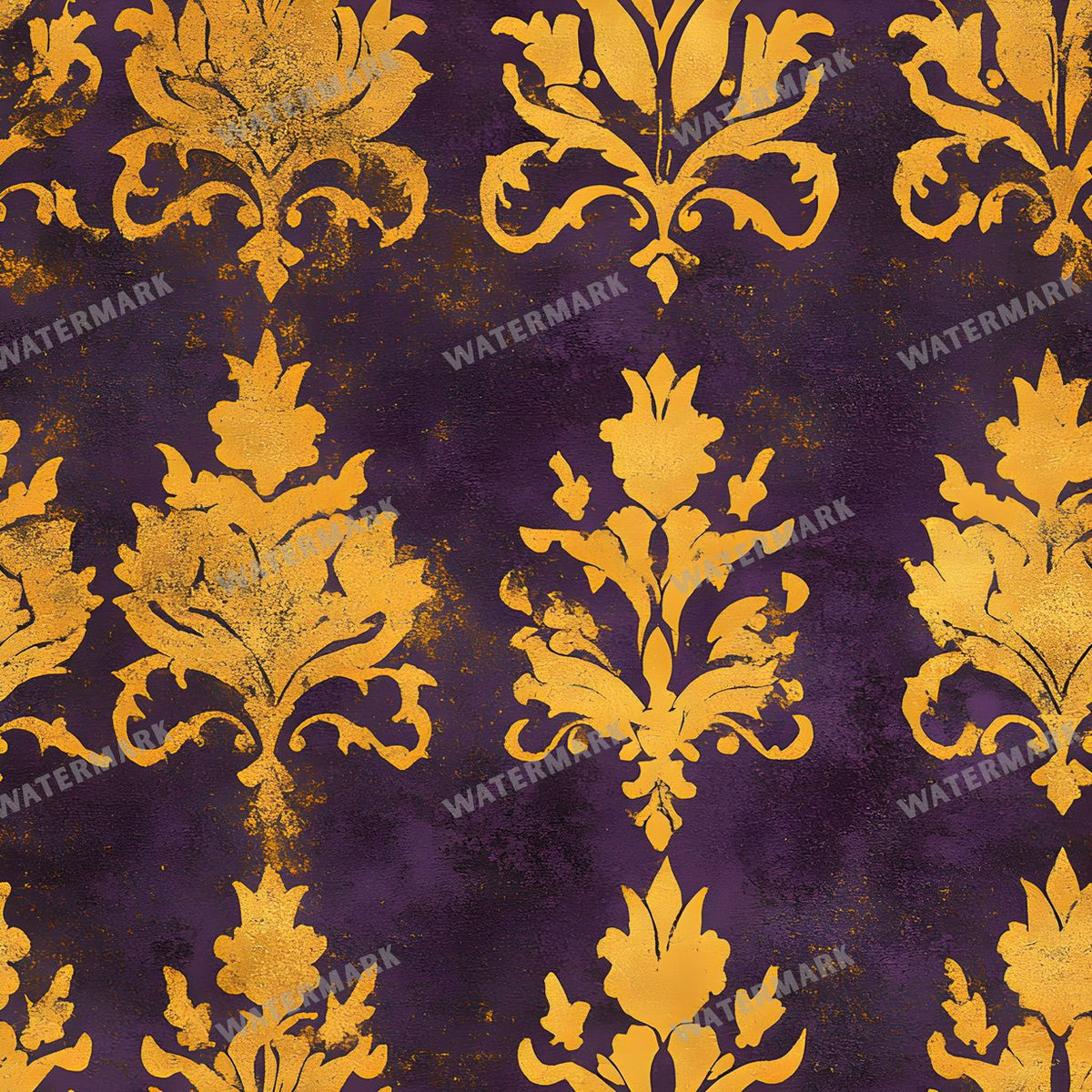 Regal Damask seamless pattern digital paper, repeating design 7