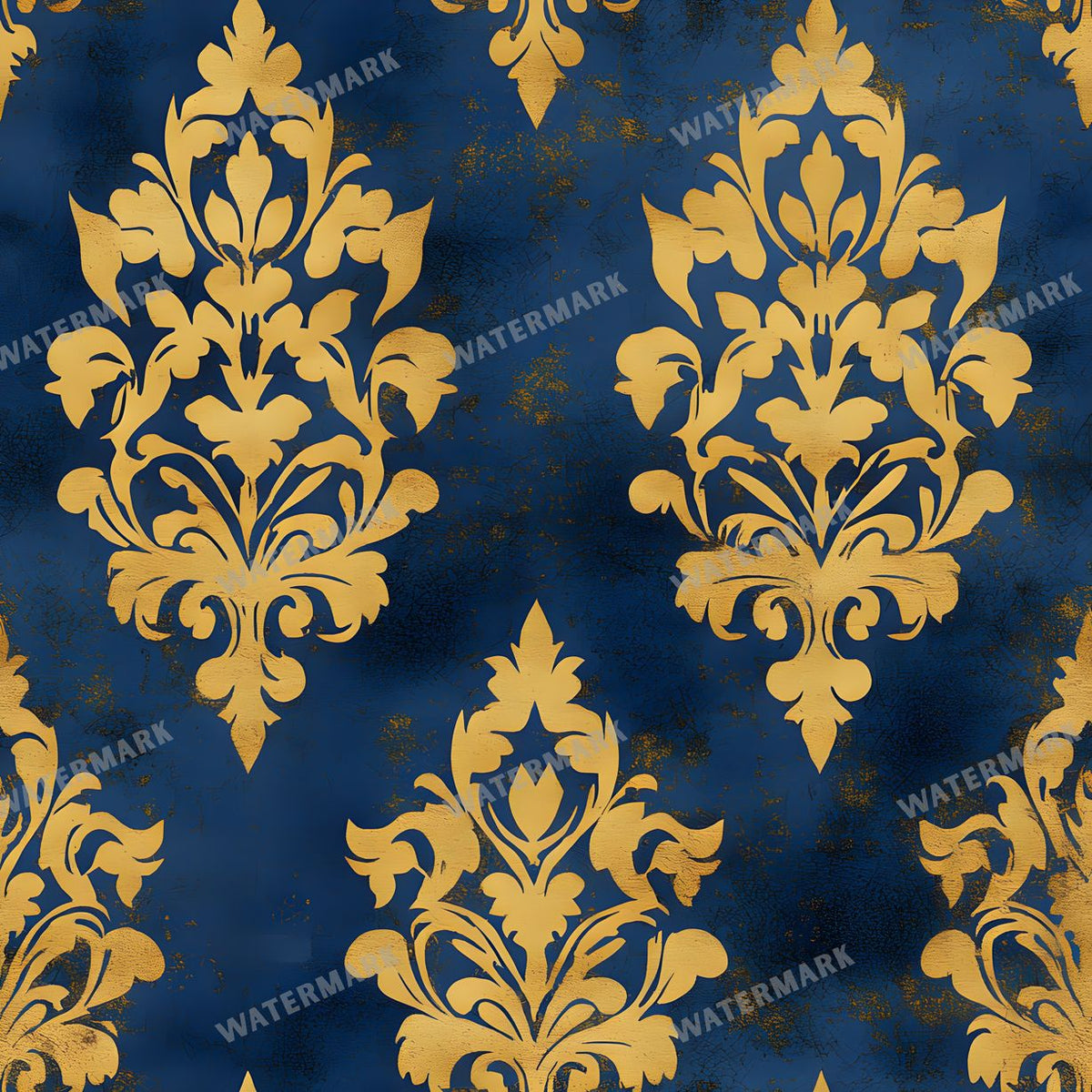 Regal Damask seamless pattern digital paper, repeating design 7