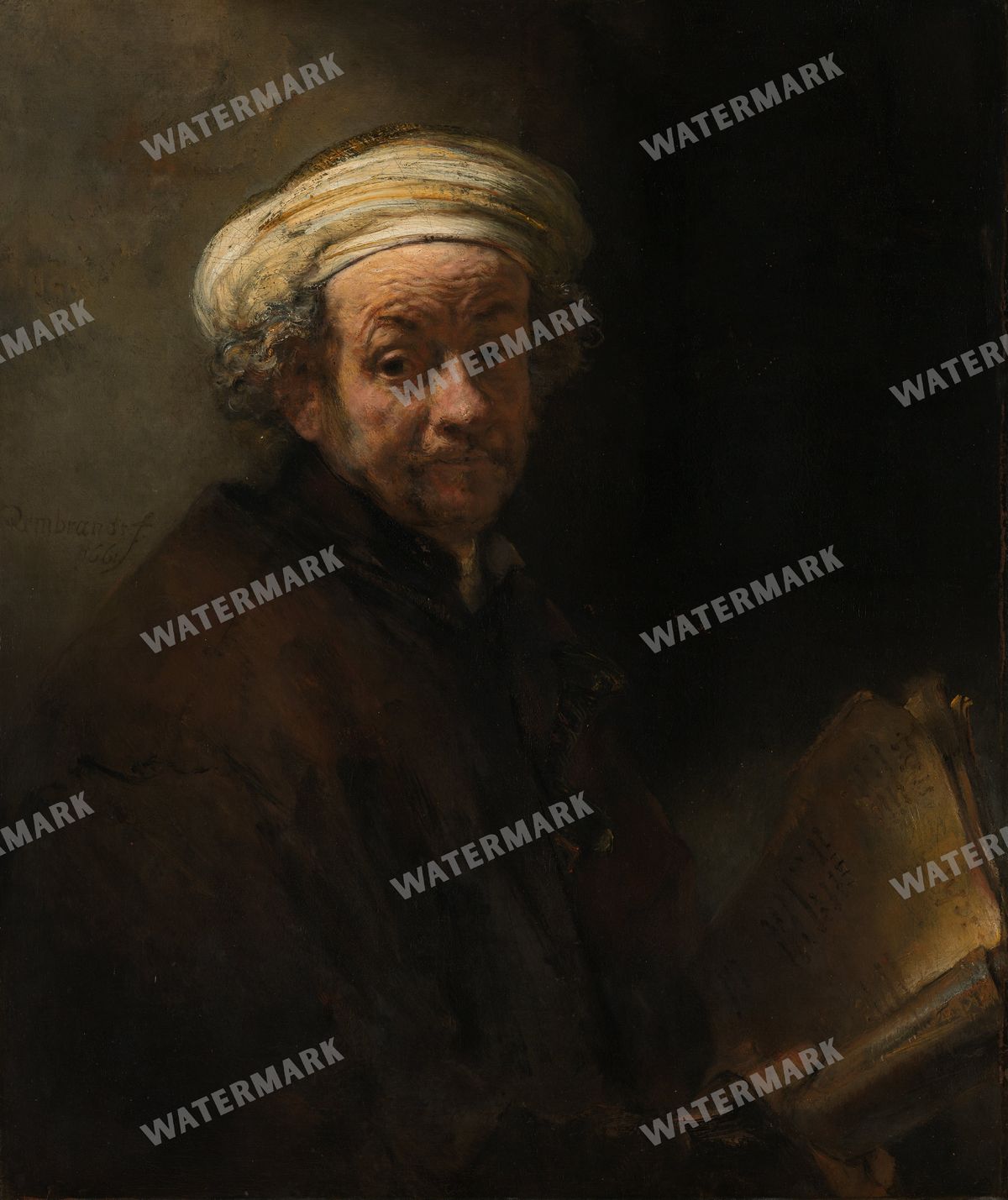 Rembrandt Van Rijn Vintage Paintings