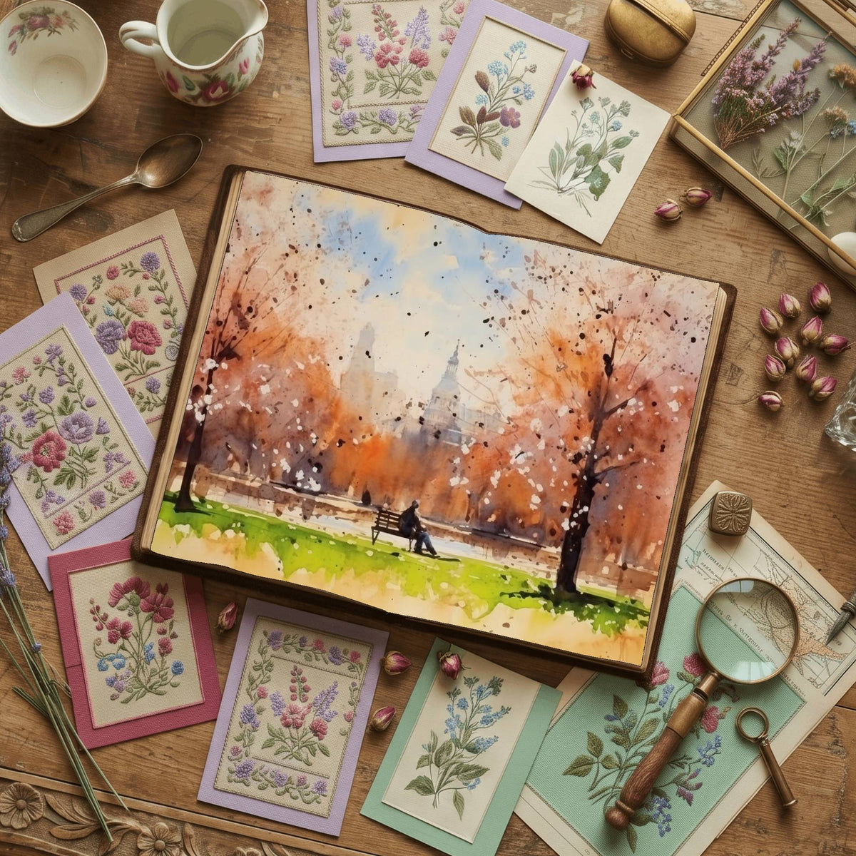 Spring Park Digital Papers